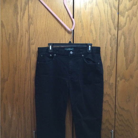 Lauren Jean Co. Ralph Lauren Mid-Rise Straight Leg Jeans Women’s 12 - Picture 2 of 7